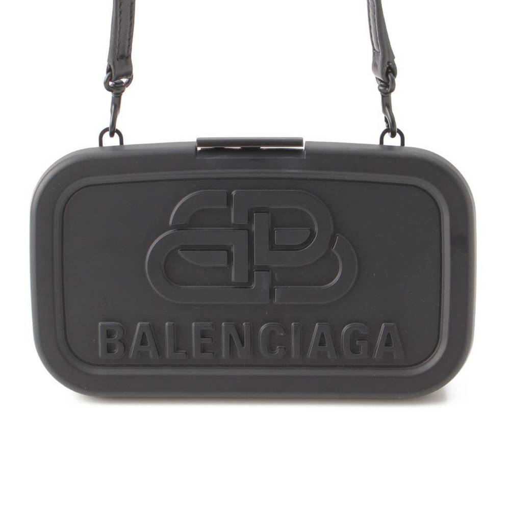 Balenciaga Shoulder Lunch Bag Black